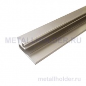P2473 Профиль-упор для магнитного уплотнителя (2200 мм), полированный алюминий